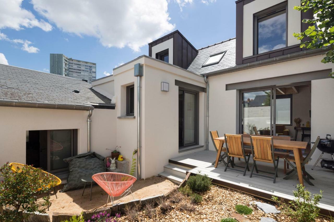 L'Ernestine - Belle Maison Pour 4 Dans Rennes Exterior photo